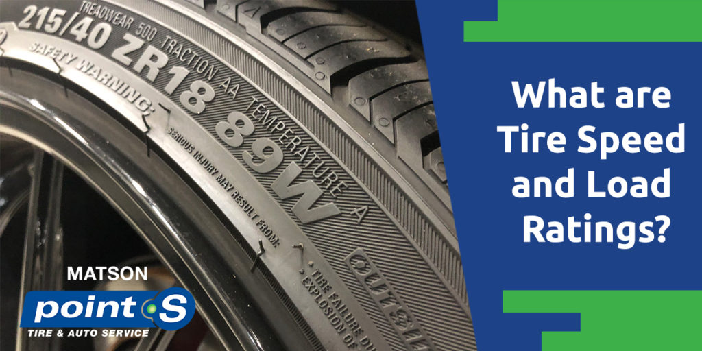What are Tire Speed and Load Ratings?